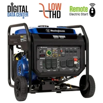 Westinghouse 10,000-Watt Portable Inverter Generators.